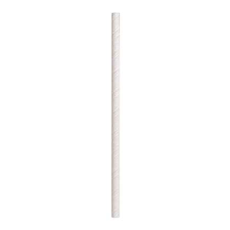 Aardvark 7.75" White Giant Paper Straws 2800 PK 61500210